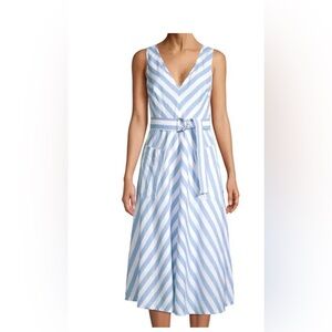 Kate Spade Blue and White Dress size 10 new